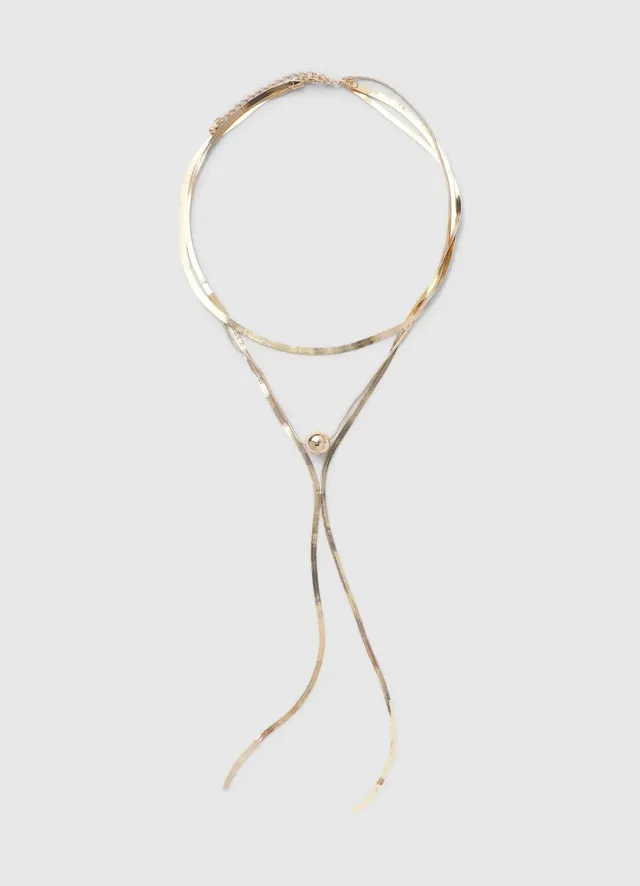 Calliope Collier sphère collier femme 3 rangs