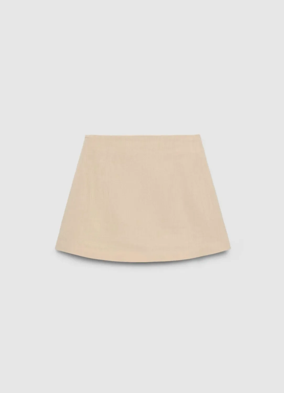 Calliope short brodé femme taille haute effet jupé