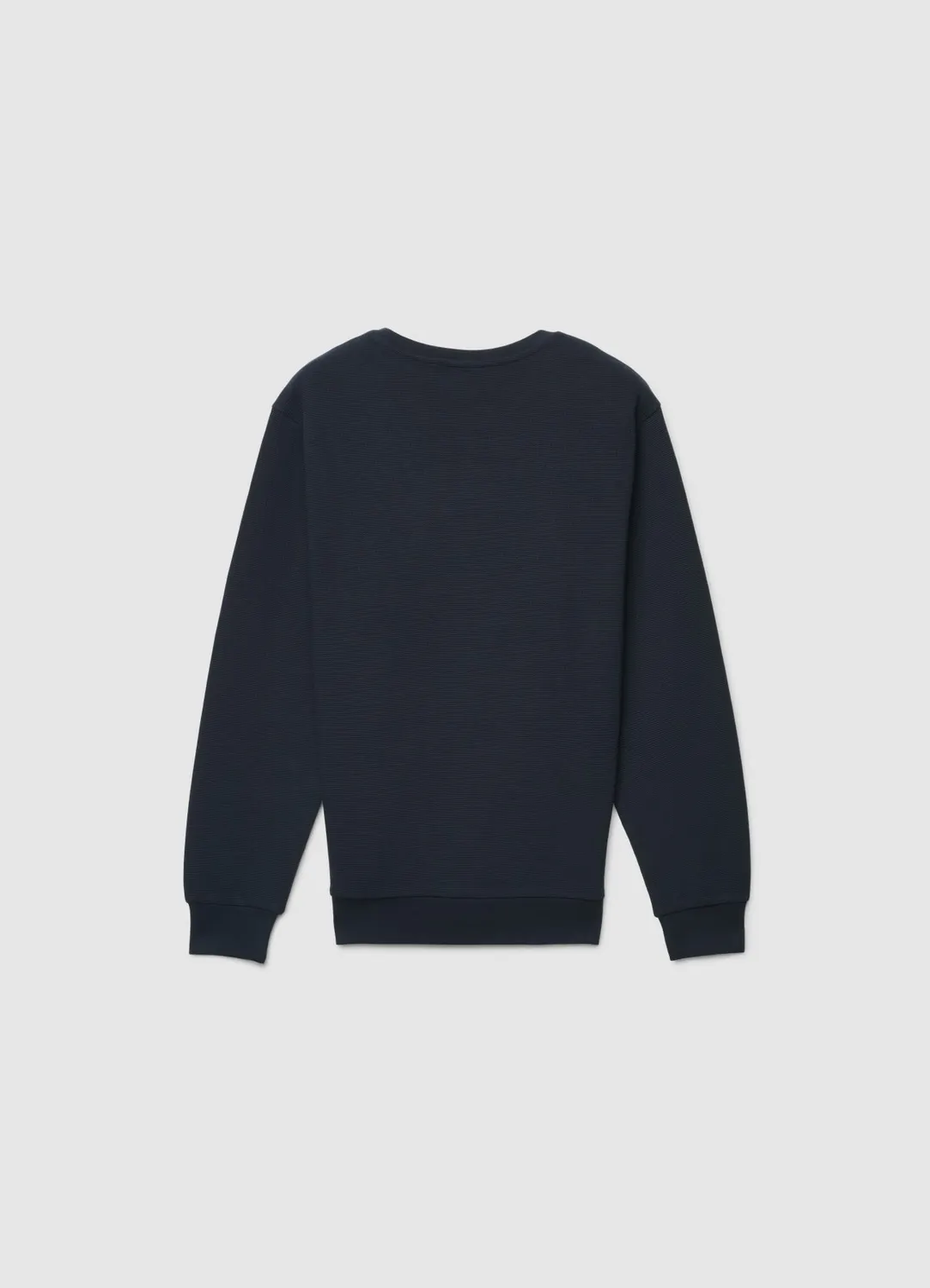 Calliope sweat col rond homme uni coton