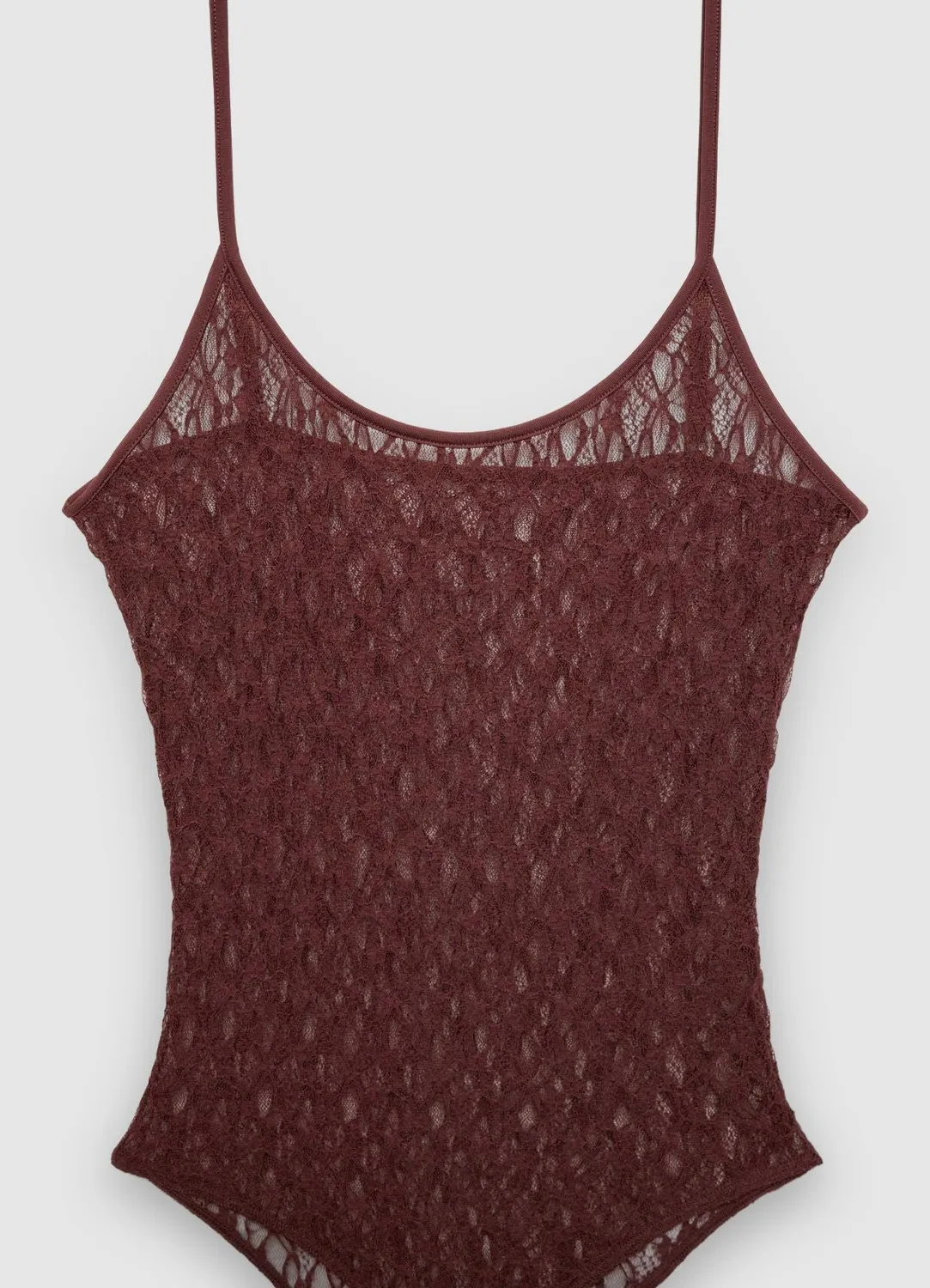 Calliope body dentelle bretelles fines femme