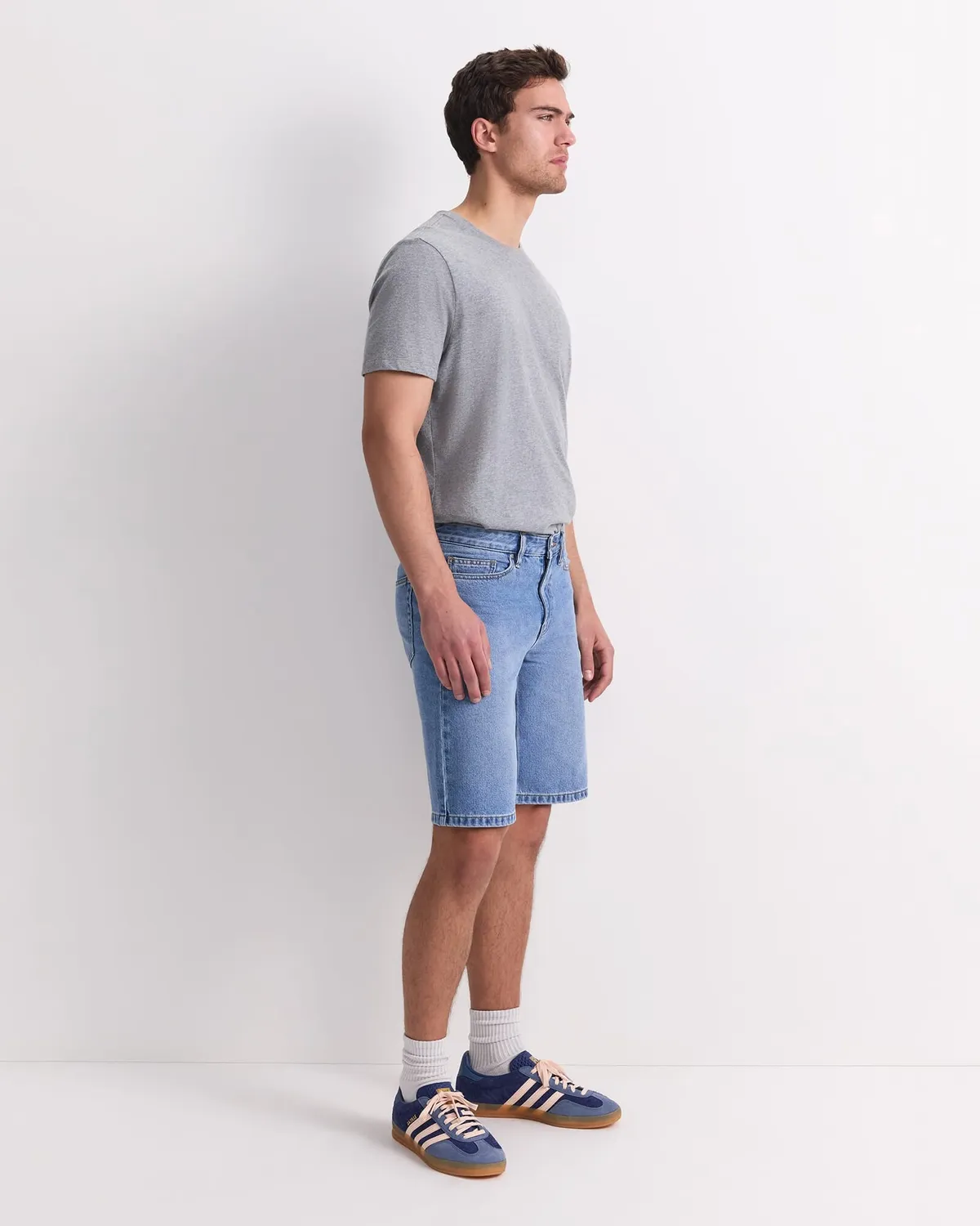 Sportscraft Aaran Denim Short jean indigo homme