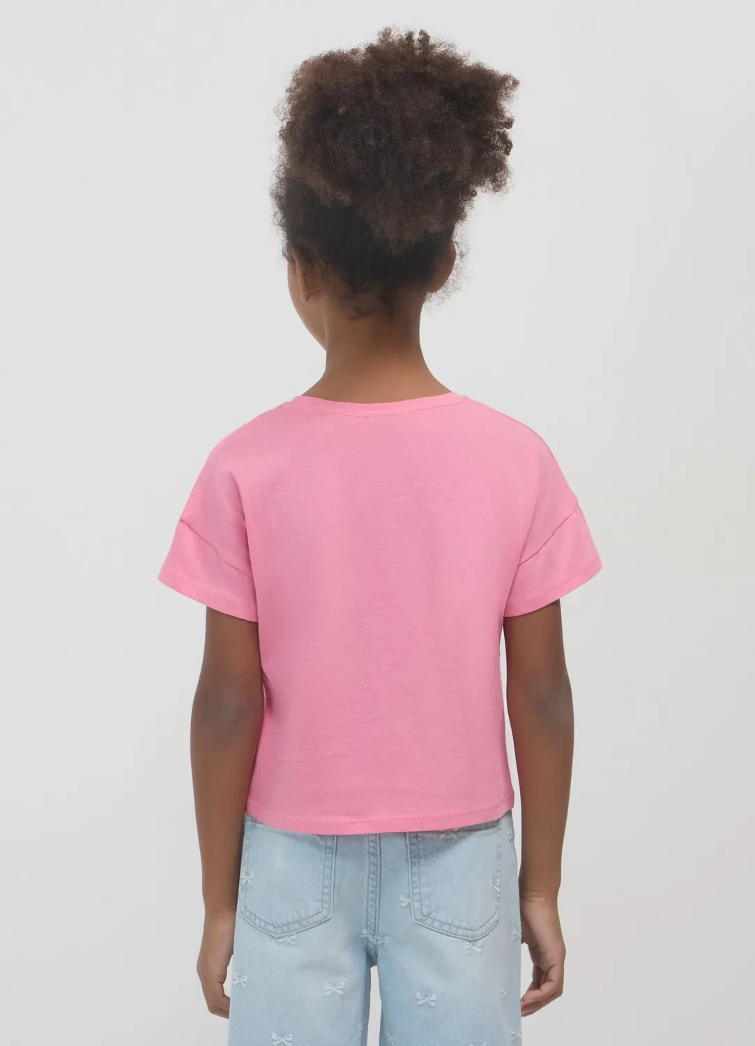 Calliope t-shirt imprimé fille coton manches courtes