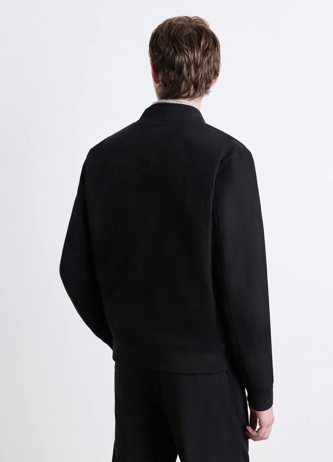 Calliope bomber femme suédine zippé poches