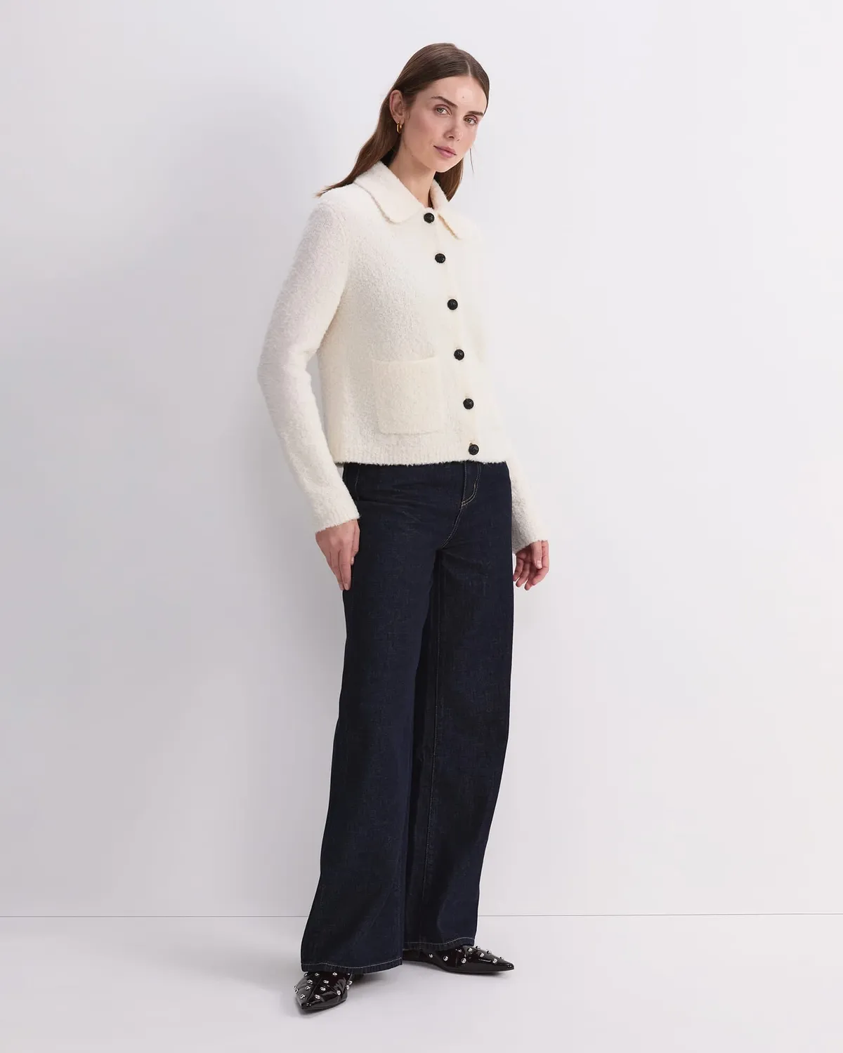 Sportscraft Teddy Wool veste laine femme taille XS