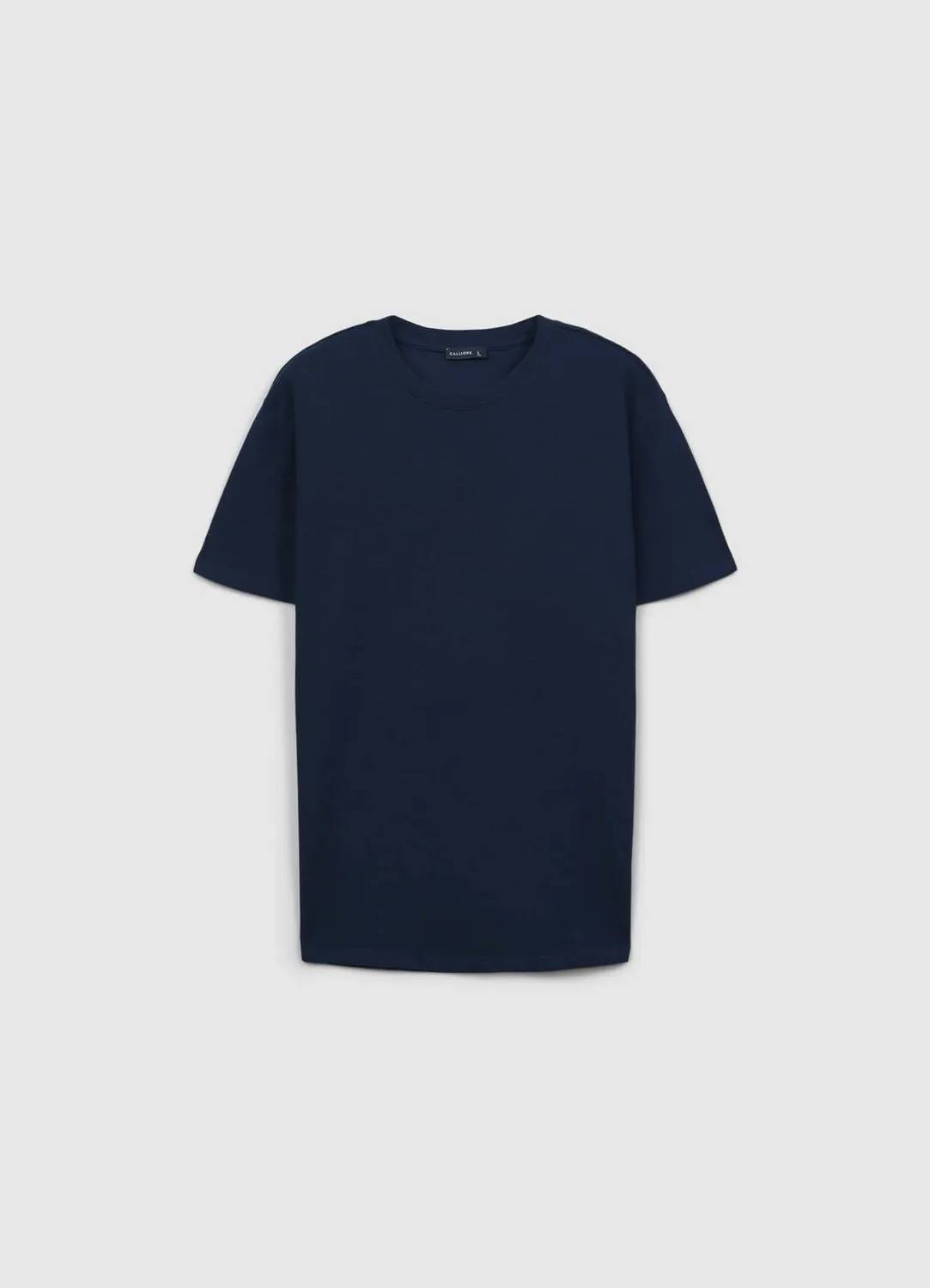 Calliope Tessuto Lavorato t-shirt homme coton uni