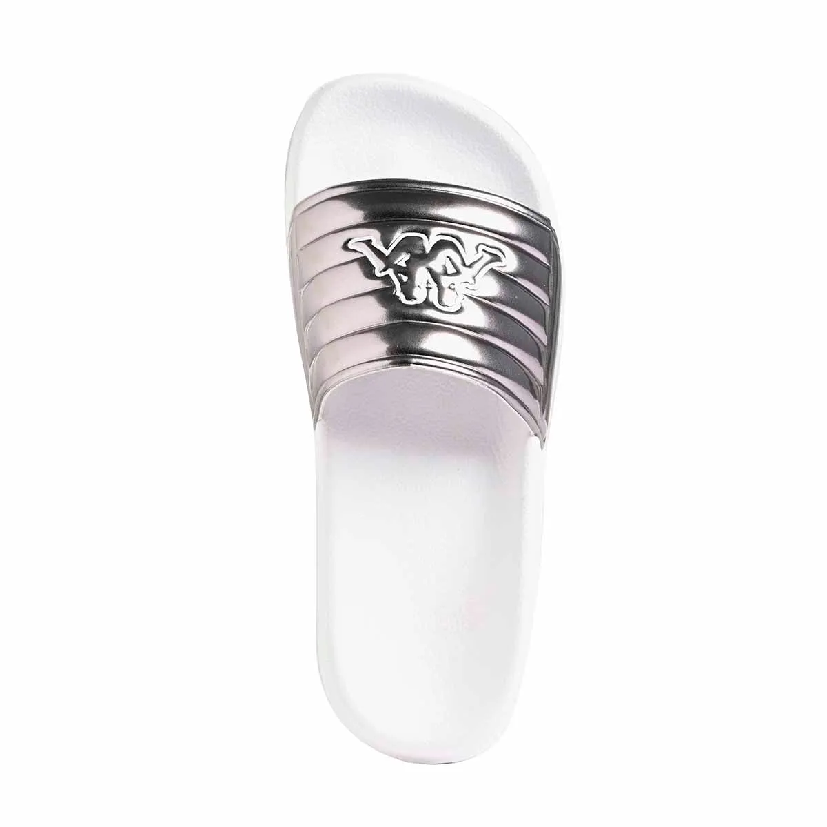 Robe di Kappa Nolesit claquettes blanc femme