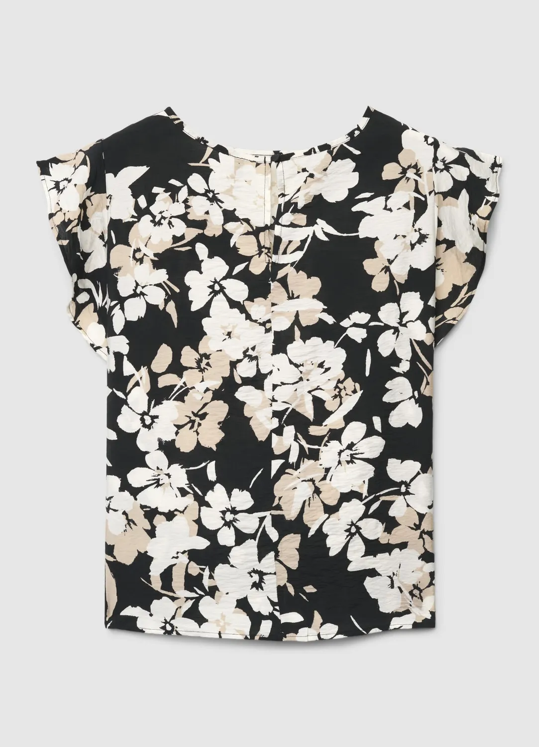 Calliope blouse florale femme manches volants