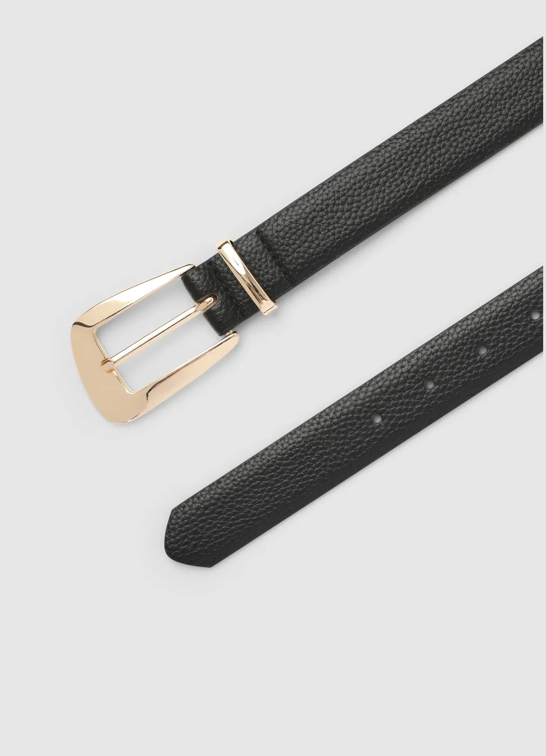 Calliope ceinture femme boucle asymétrique fine