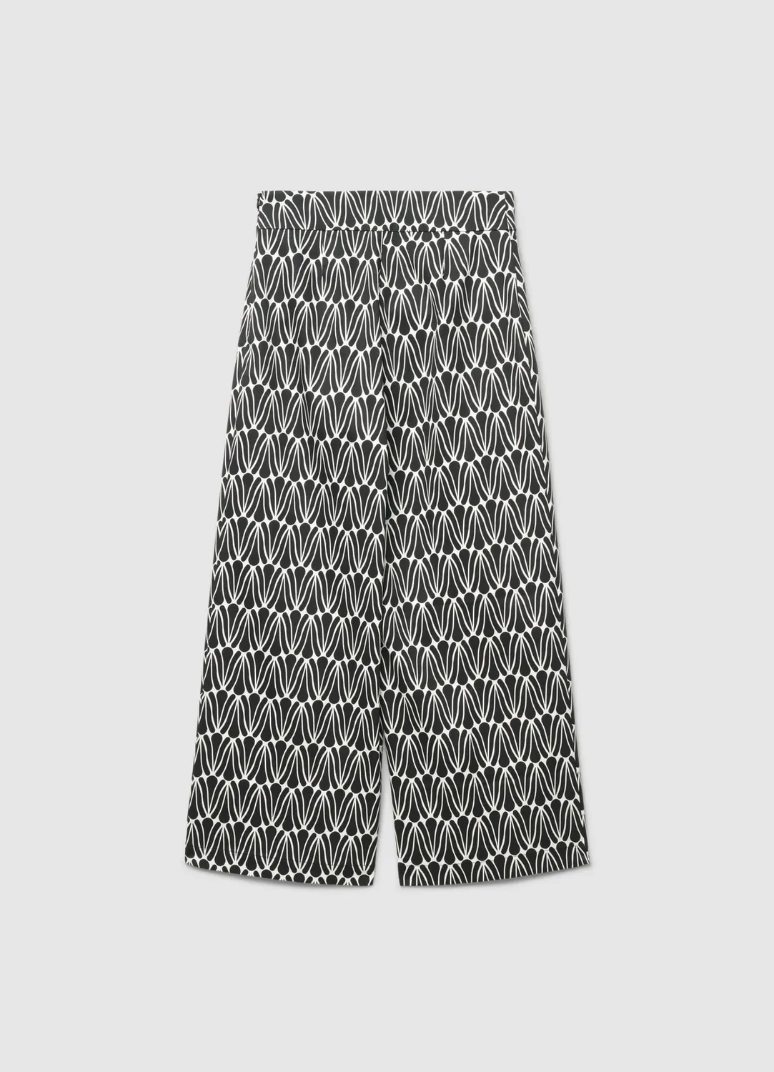 Calliope pantalon culotte femme imprimé taille haute