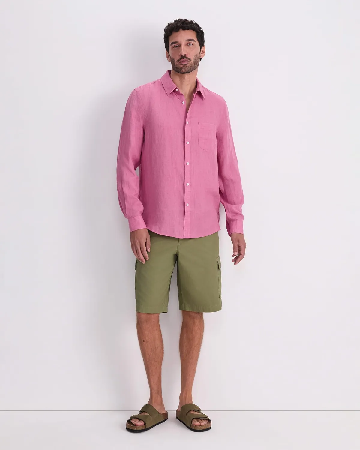 Sportscraft Delave chemise lin manches longues homme