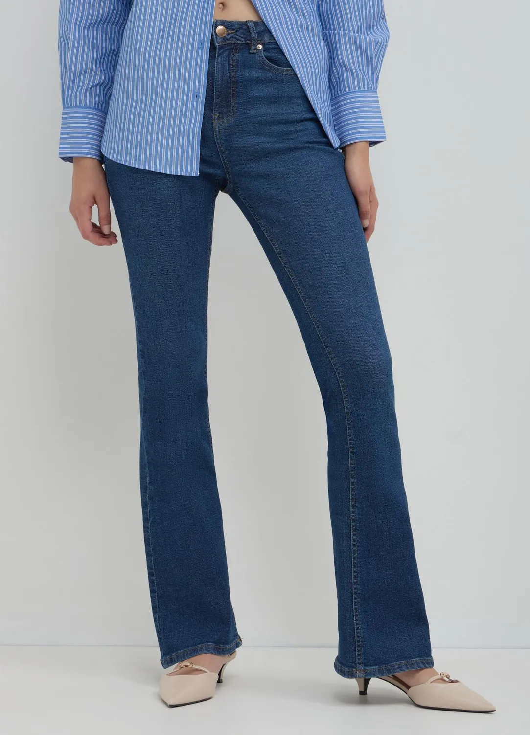 Calliope jean flare femme regular 5 poches