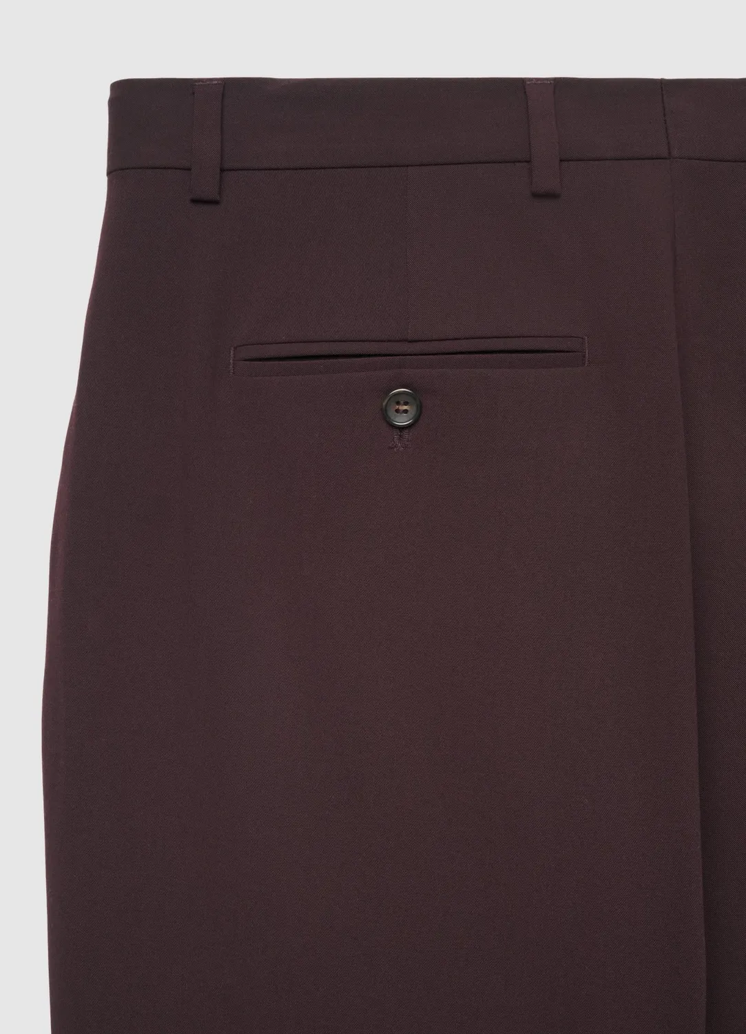 Calliope pantalon tailleur homme uni droit