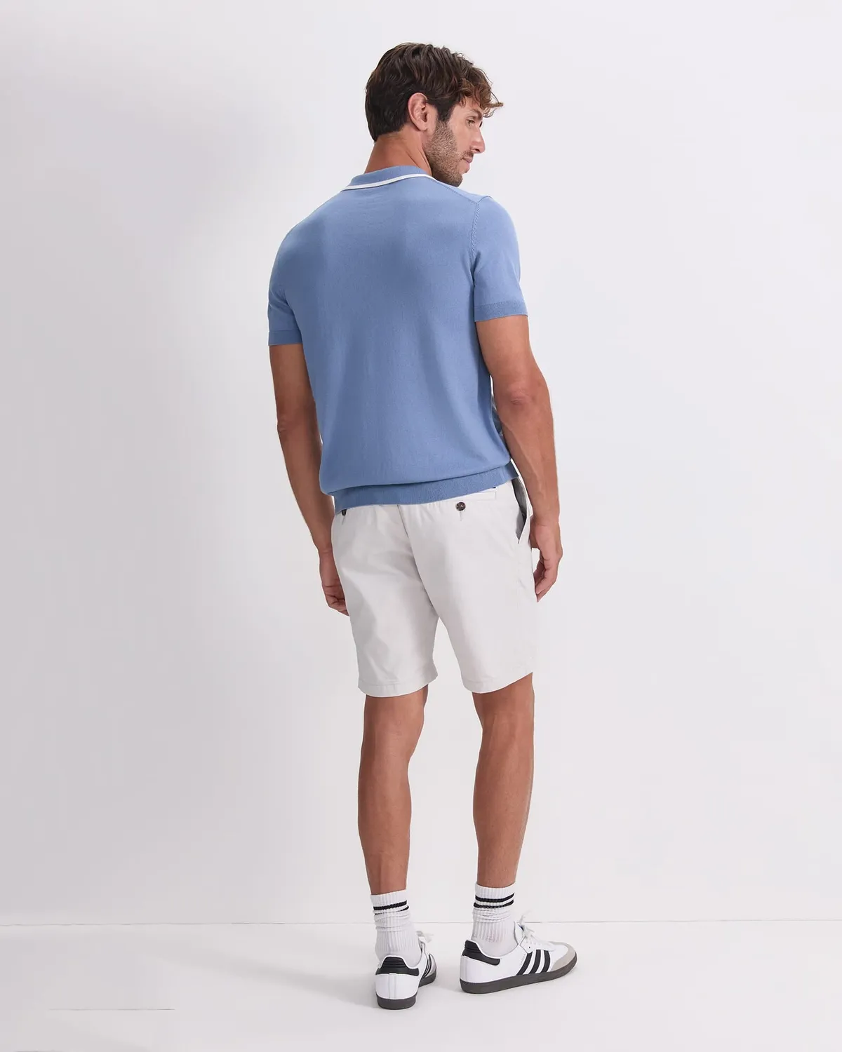 SportsCraft Brookes Quarter Zip polo maille homme coton