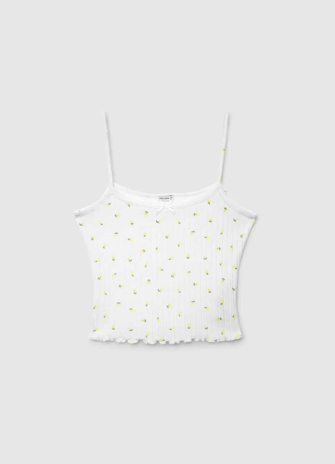 Calliope Pointelle Floral pyjama femme 2 pièces