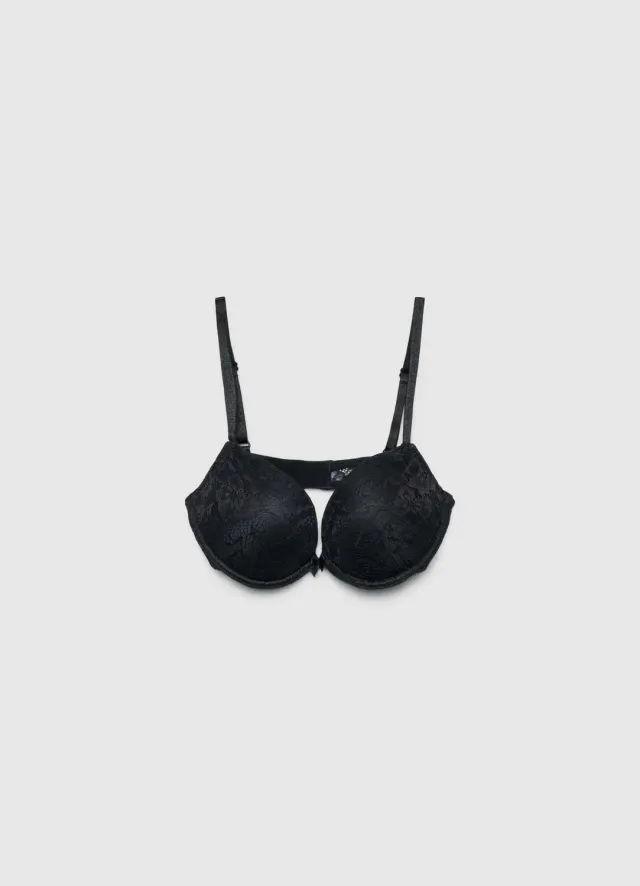 Calliope soutien-gorge push-up dentelle uni