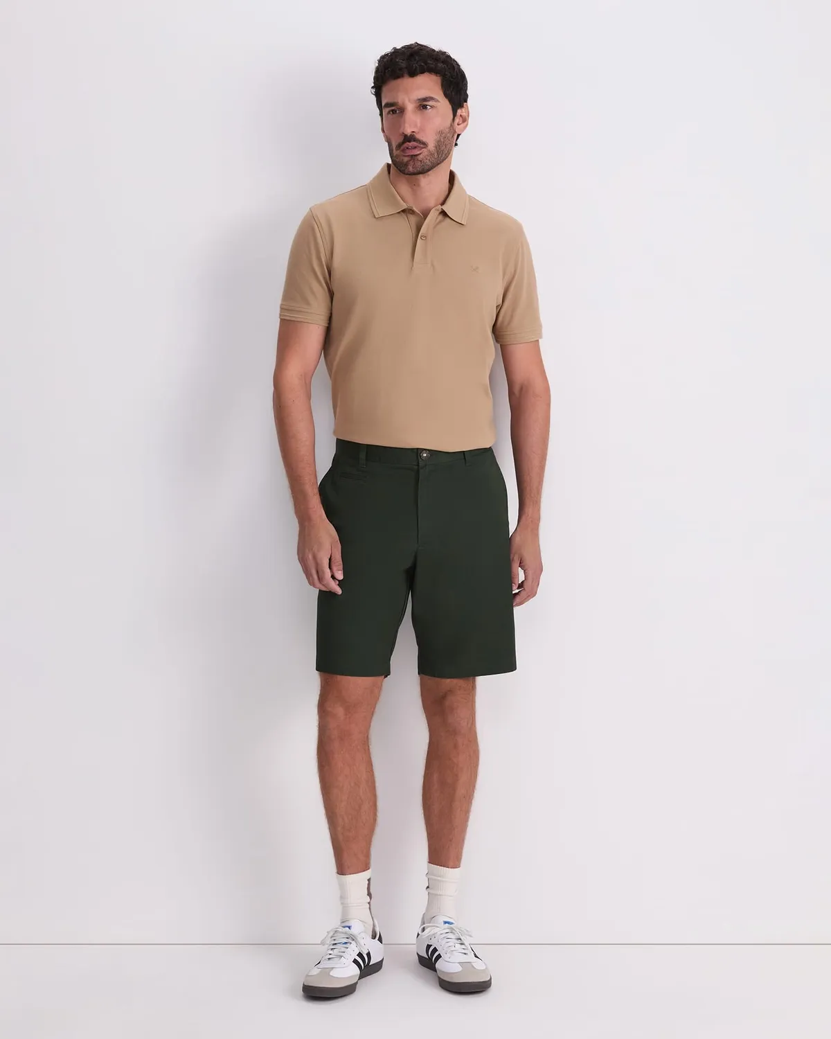 SportsCraft Classic Short homme coton longueur genou