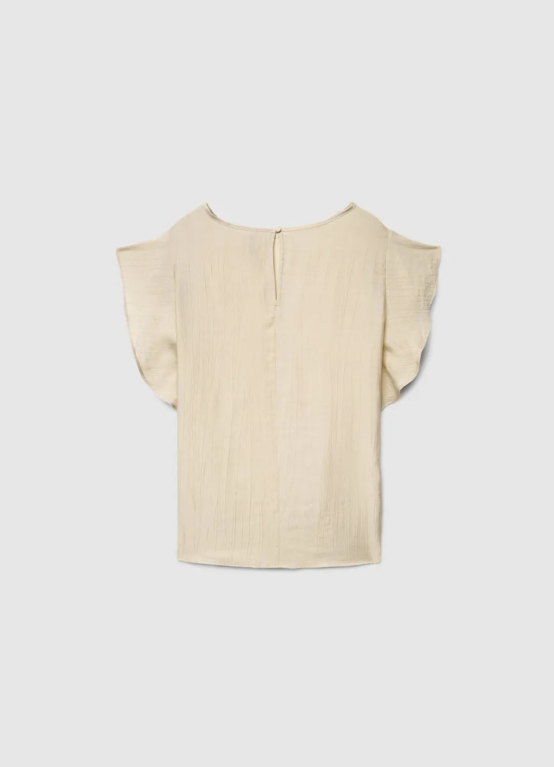 Calliope blouse femme manches volants col rond