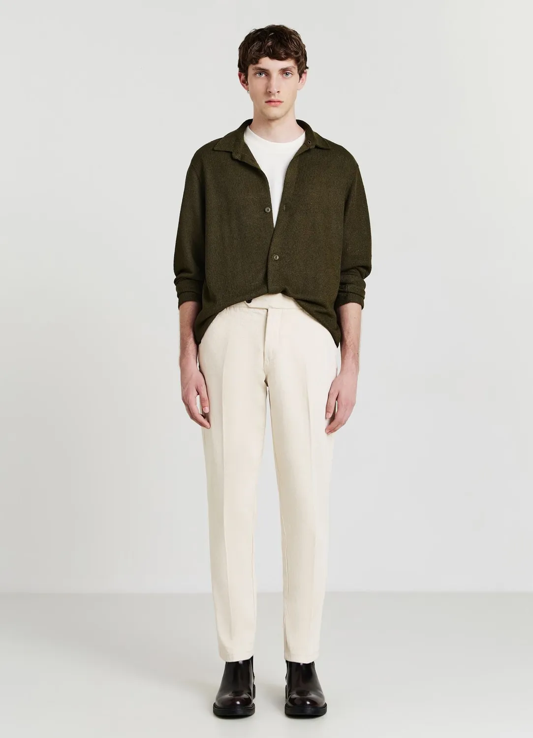 Calliope Pantaloni chino homme 44 coton regular
