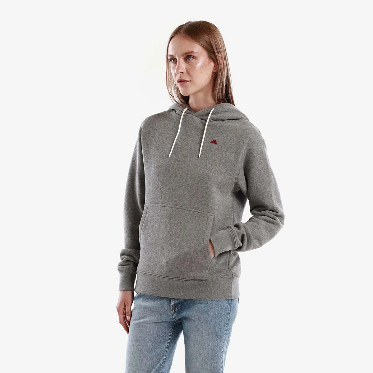 Robe di Kappa Gramys hoodie gris unisexe coton