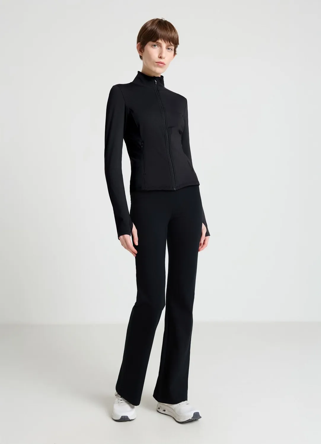Calliope leggings flare femme uni évasé