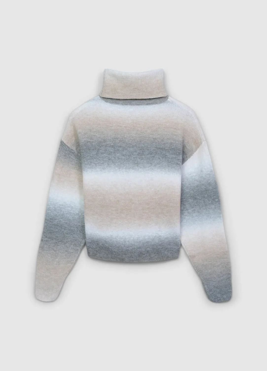 Calliope Pull col roulé dégradé femme taille S