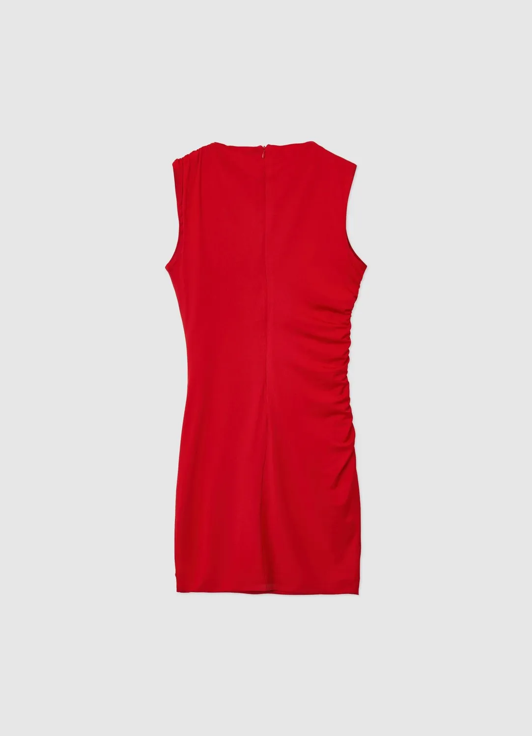 Calliope Atelier robe courte femme froncée sans manches