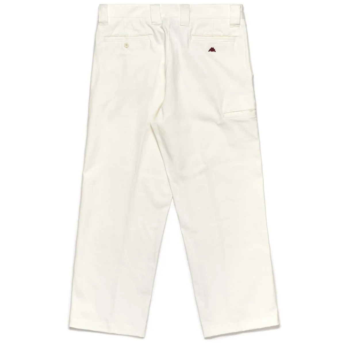 Kappa Mebsuta chino blanc homme coton gabardine