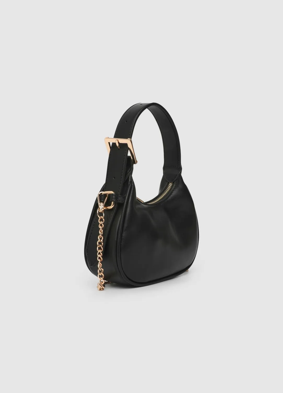 Calliope sac demi-lune chaîne femme unique compact
