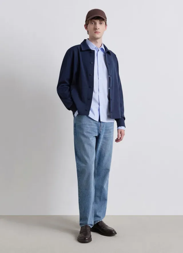 Calliope jean tapered 5 poches homme uni