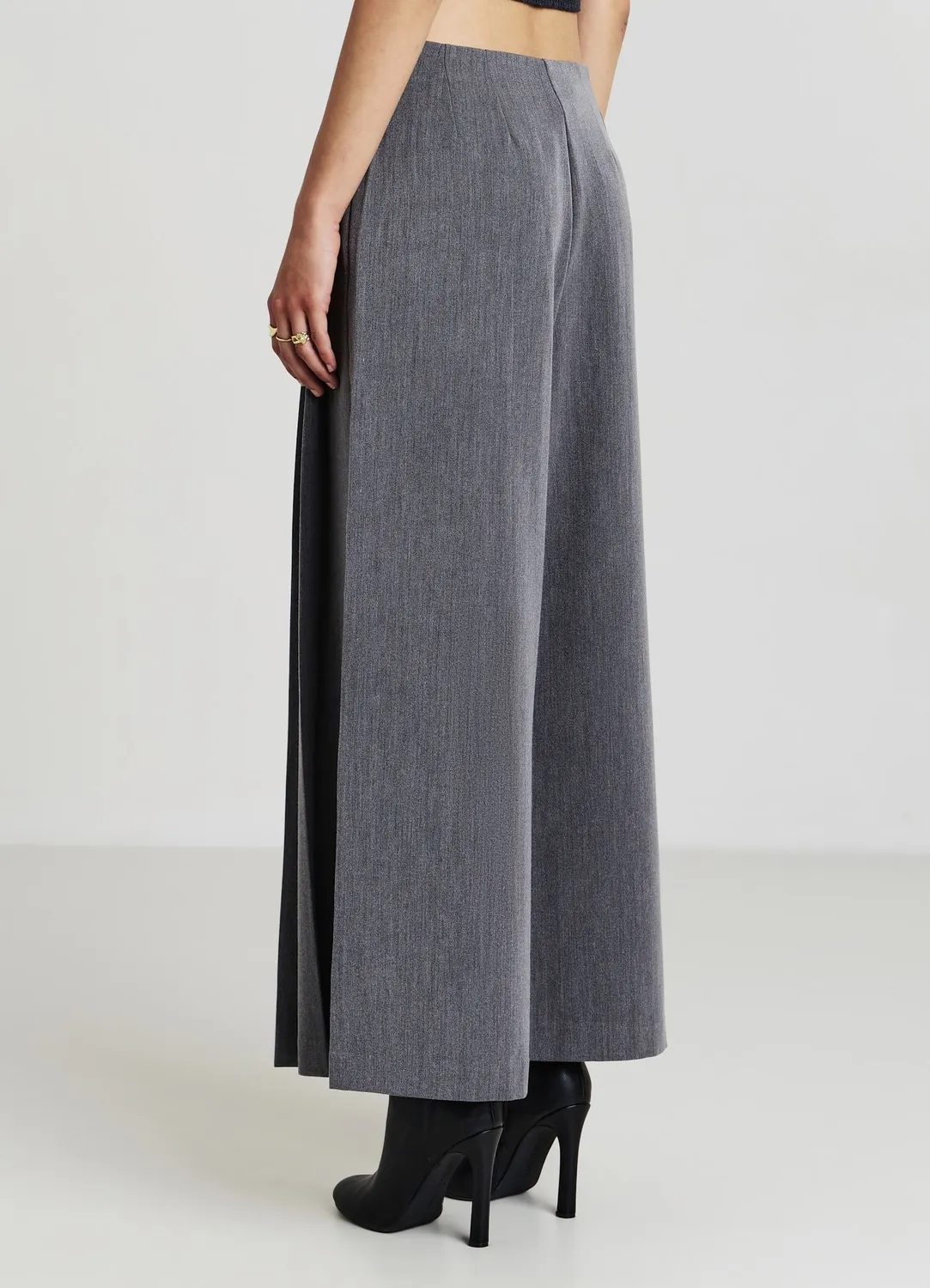 Calliope pantalon culotte plissé femme