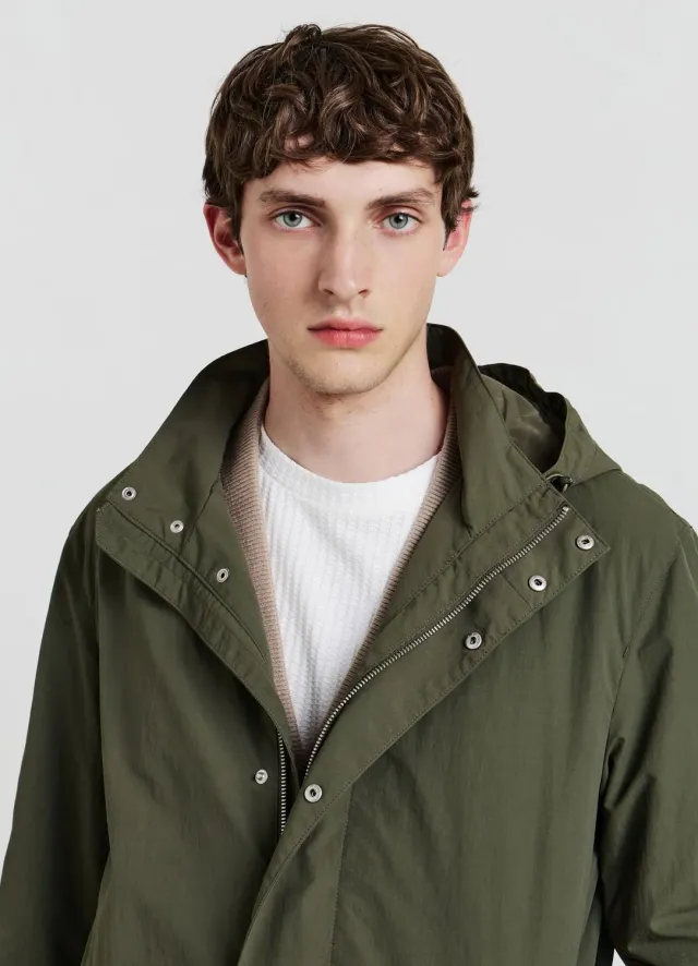 Calliope parka léger homme capuche poches