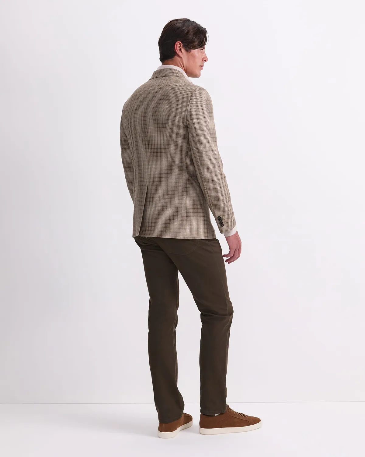 Sportscraft Check Single Breasted Blazer blazer laine