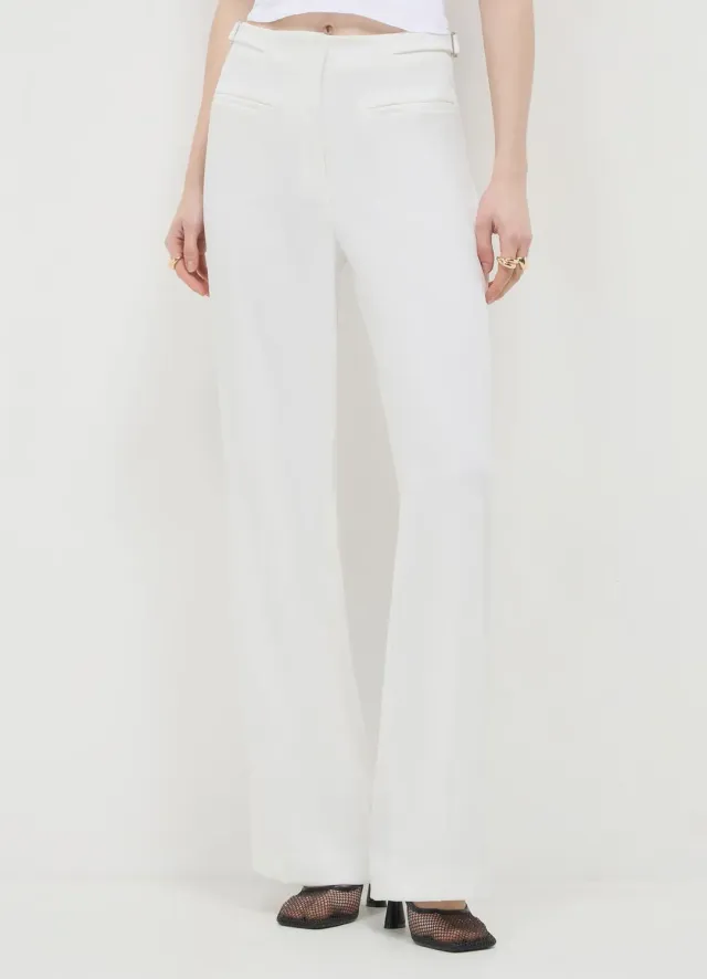 Calliope pantalon palazzo femme à brides