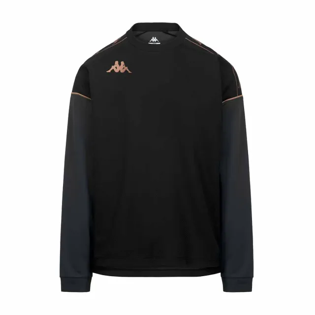 Robe di Kappa Maverno sweat noir enfant Banda