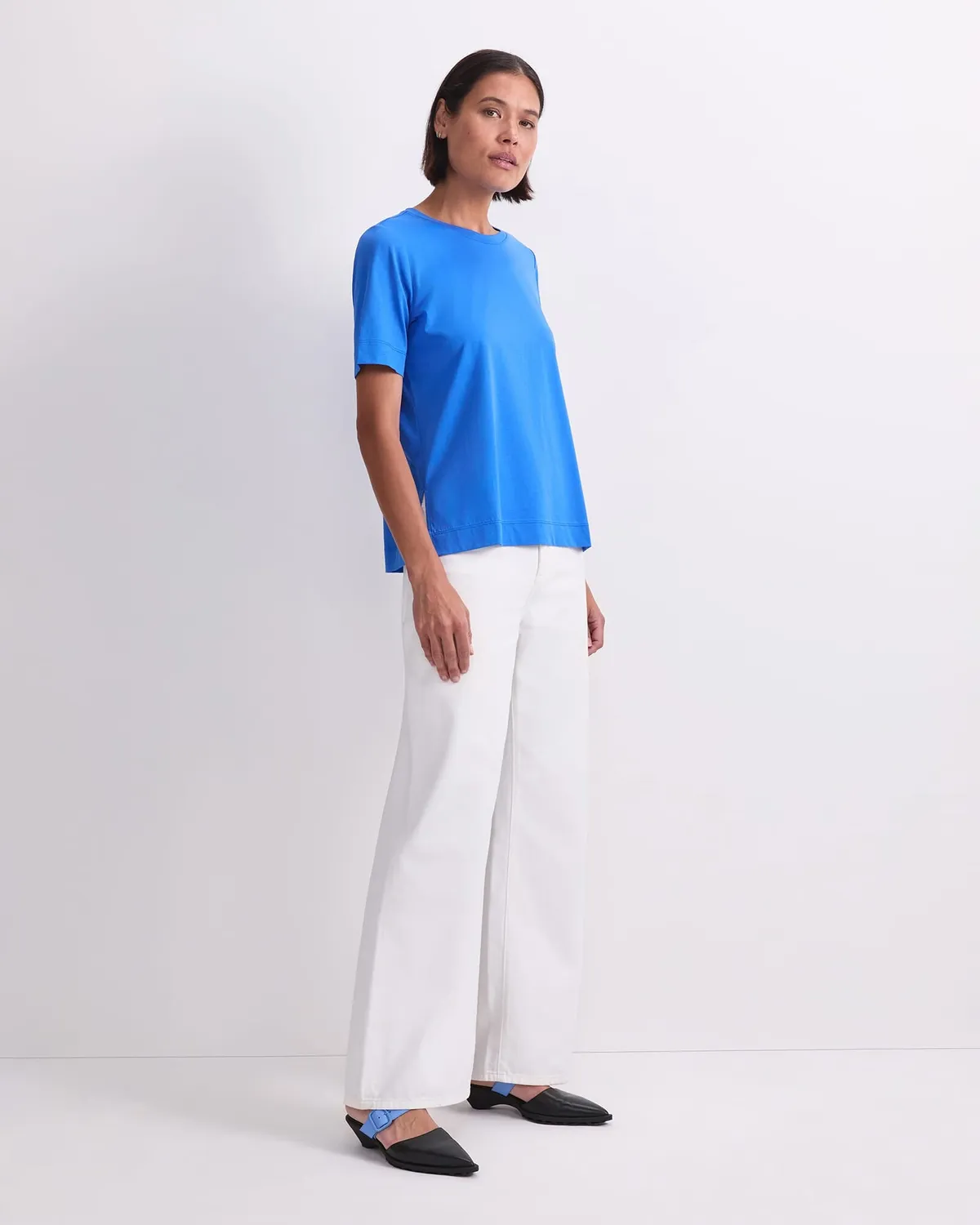 Sportscraft Tee manches courtes femme taille S mercerisé