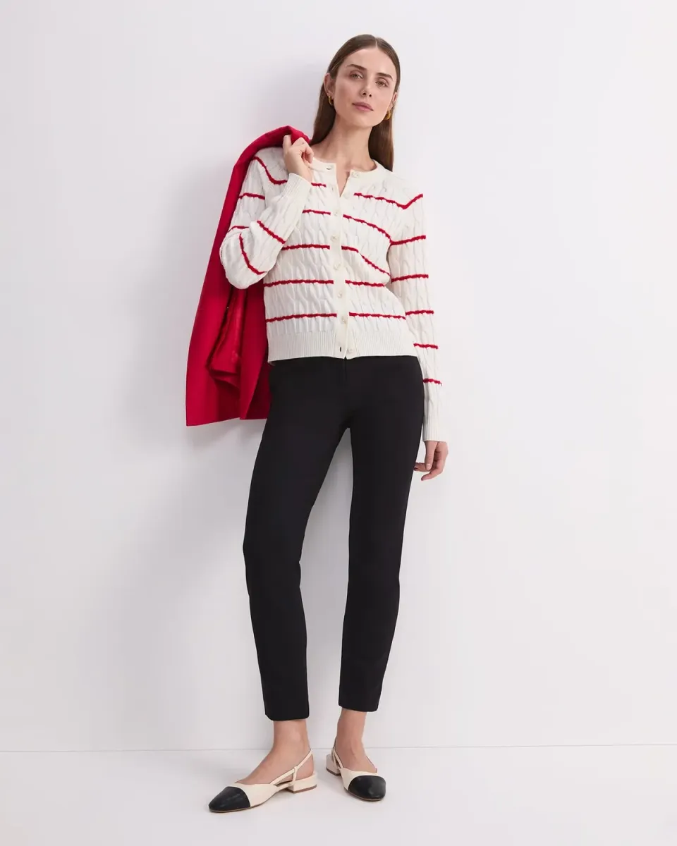 Sportscraft Merino Cable cardigan laine mérinos
