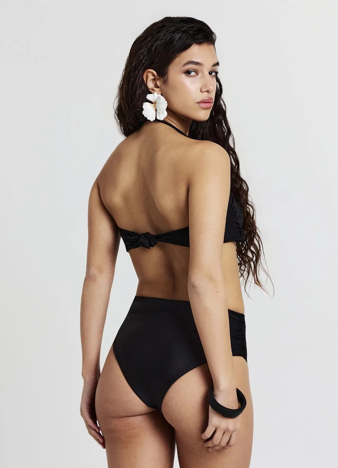 Calliope Fascia Rose haut de maillot bandeau femme