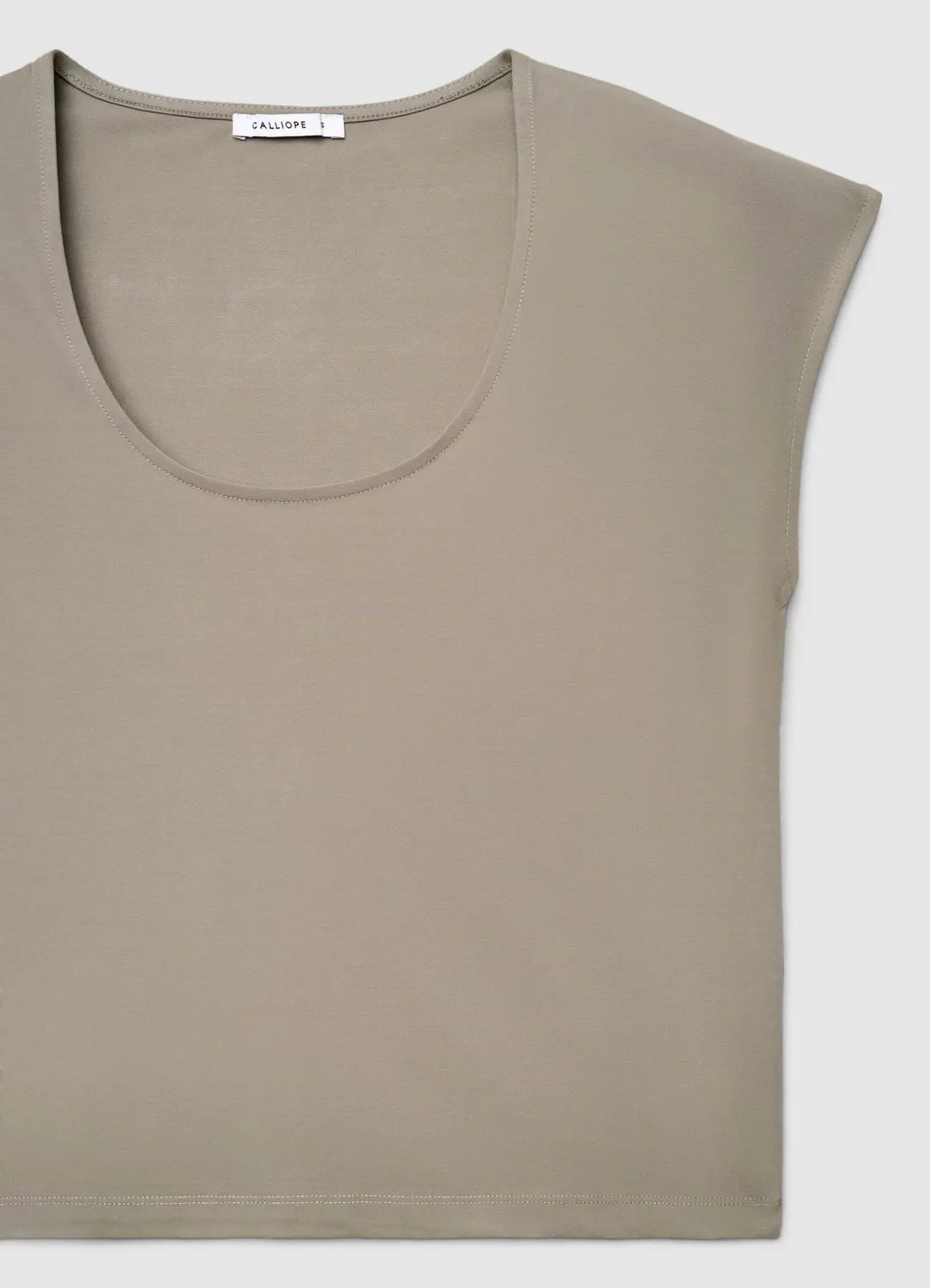 Calliope t-shirt femme manches ailettes uni