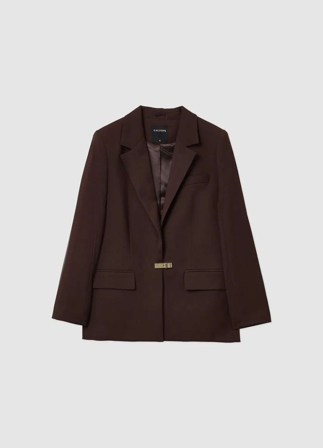 Calliope veste monopetto boucle femme taille S