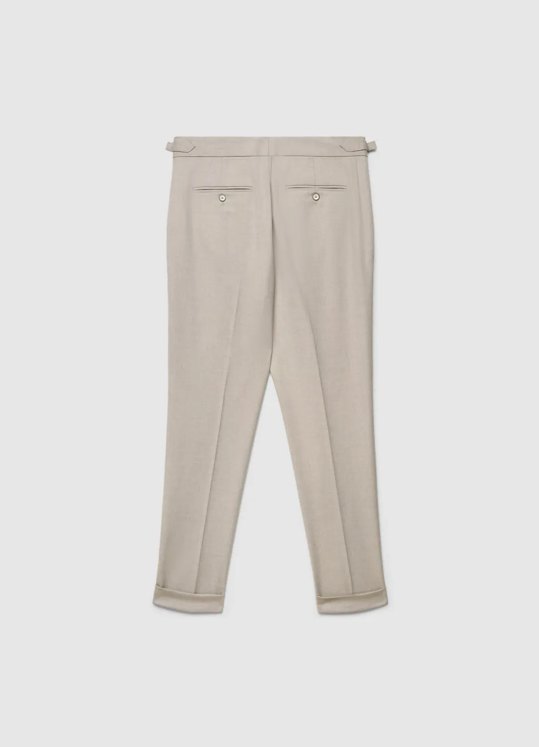 Calliope pantalon slim taille haute homme uni