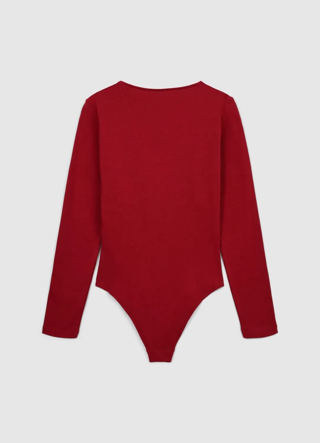 Calliope Col V body femme manches longues