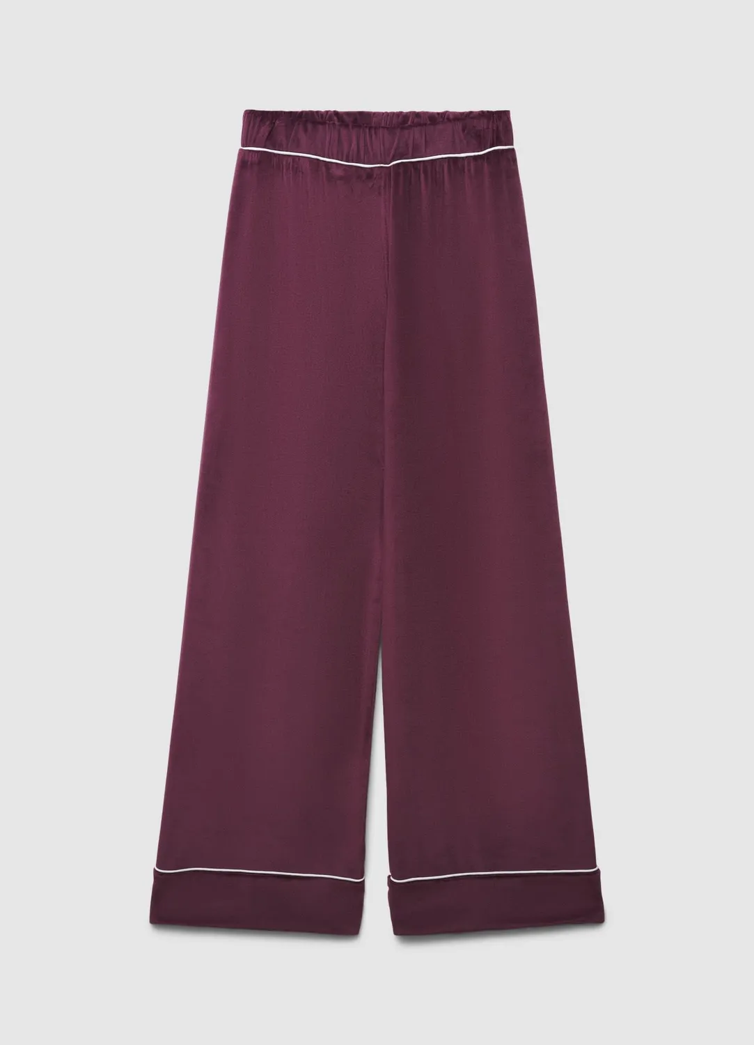 Calliope pantalon pyjama femme piping large