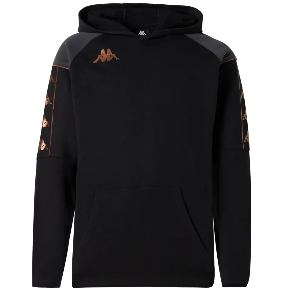 Robe di Kappa Miordi hoodie noir homme molleton slim