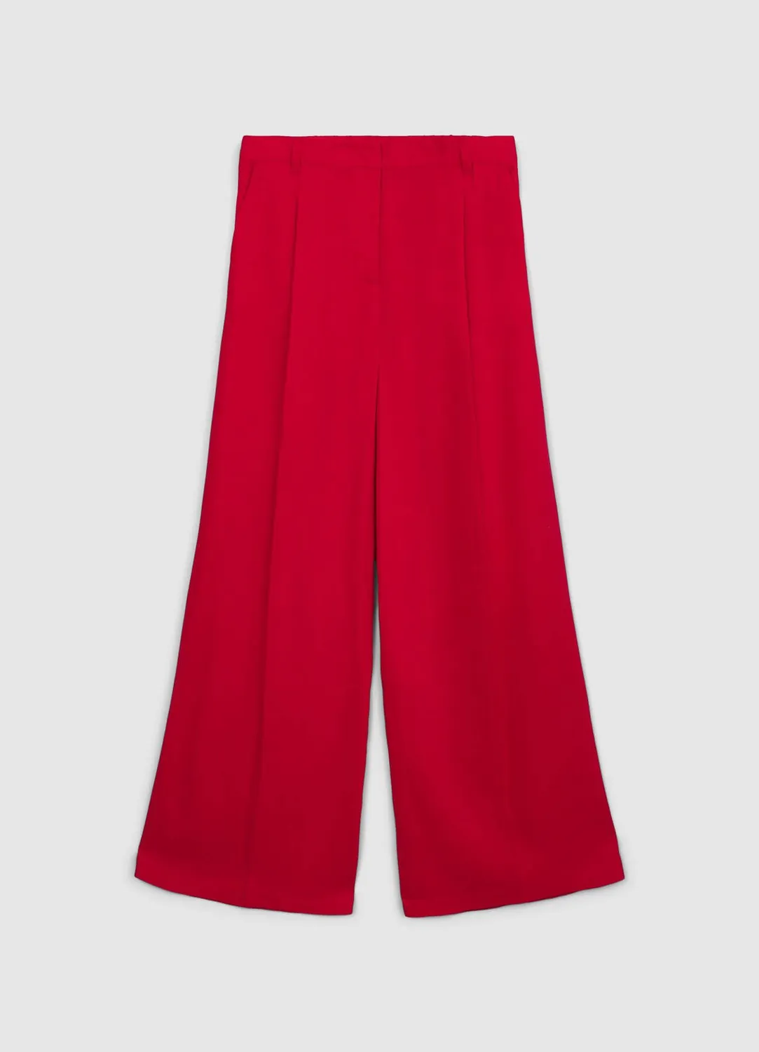 Calliope pantalon palazzo femme mélange lin