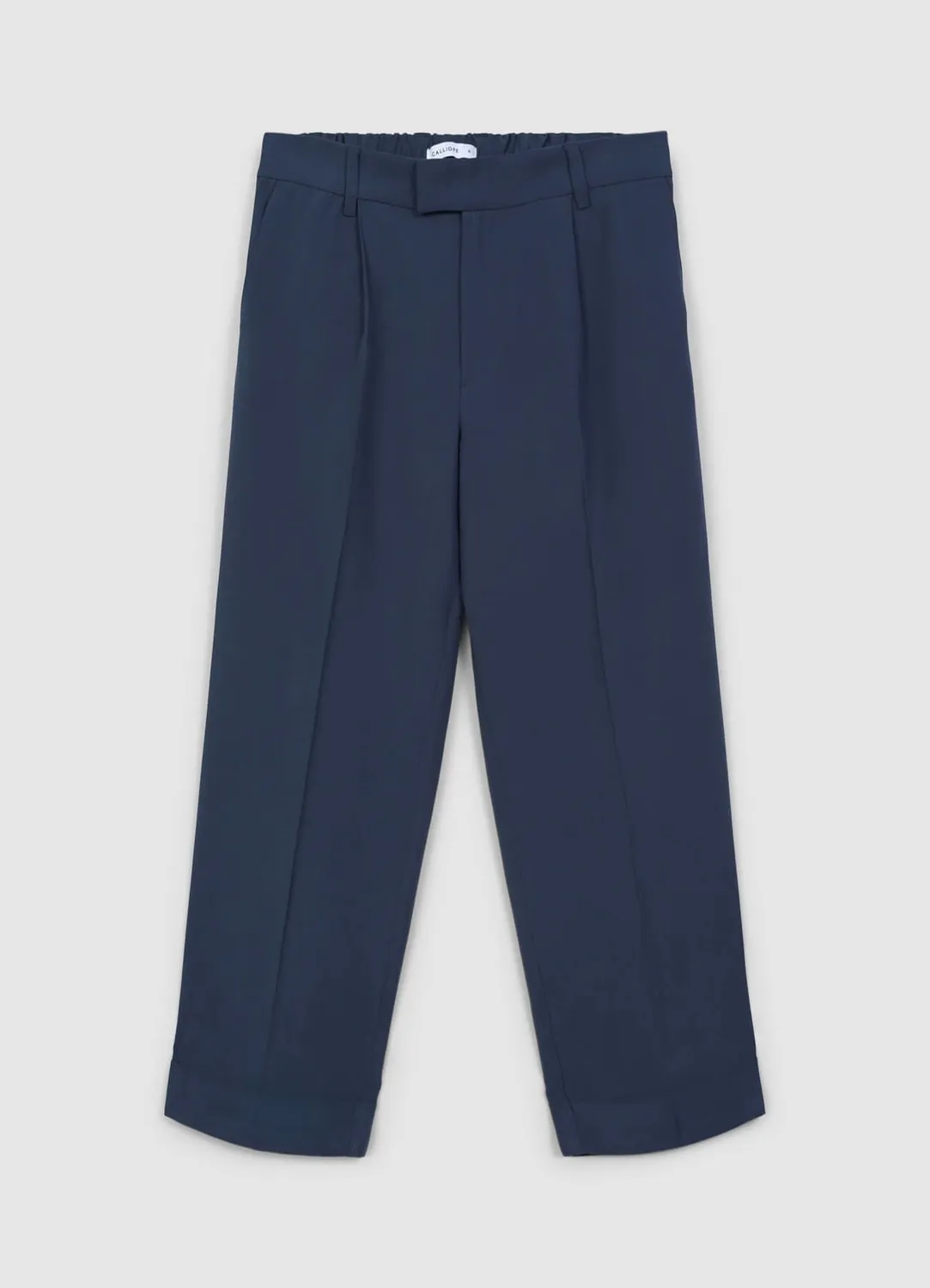 Calliope pantalon classique revers pantalon femme regular