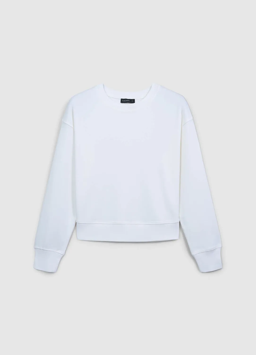 Calliope sweat col rond femme uni basique
