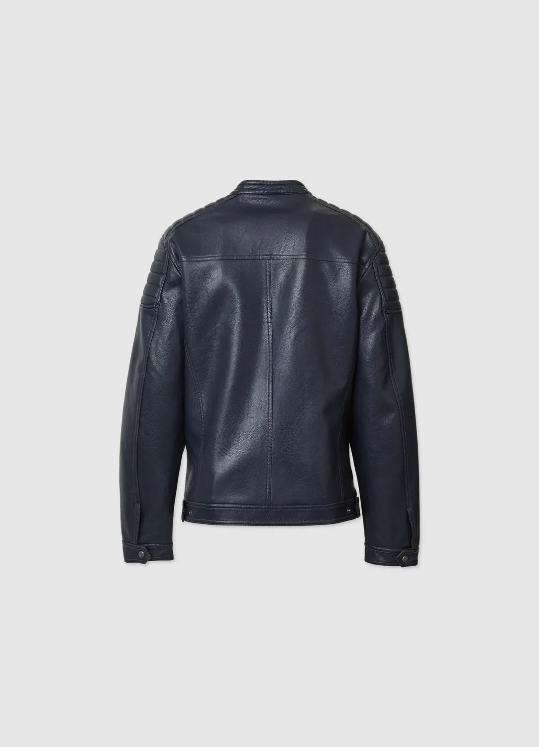 Calliope blouson biker homme simili cuir