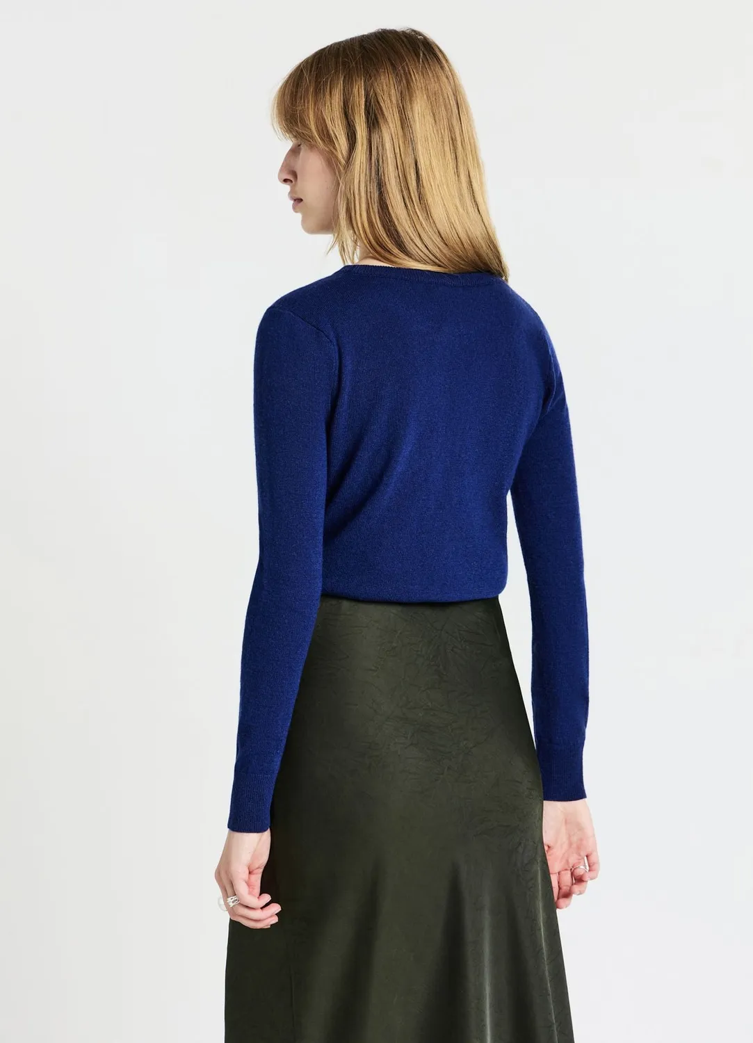 Calliope maille col rond femme pull uni fin