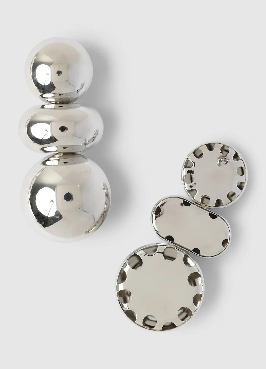 Calliope boucles d'oreilles femme trois boules