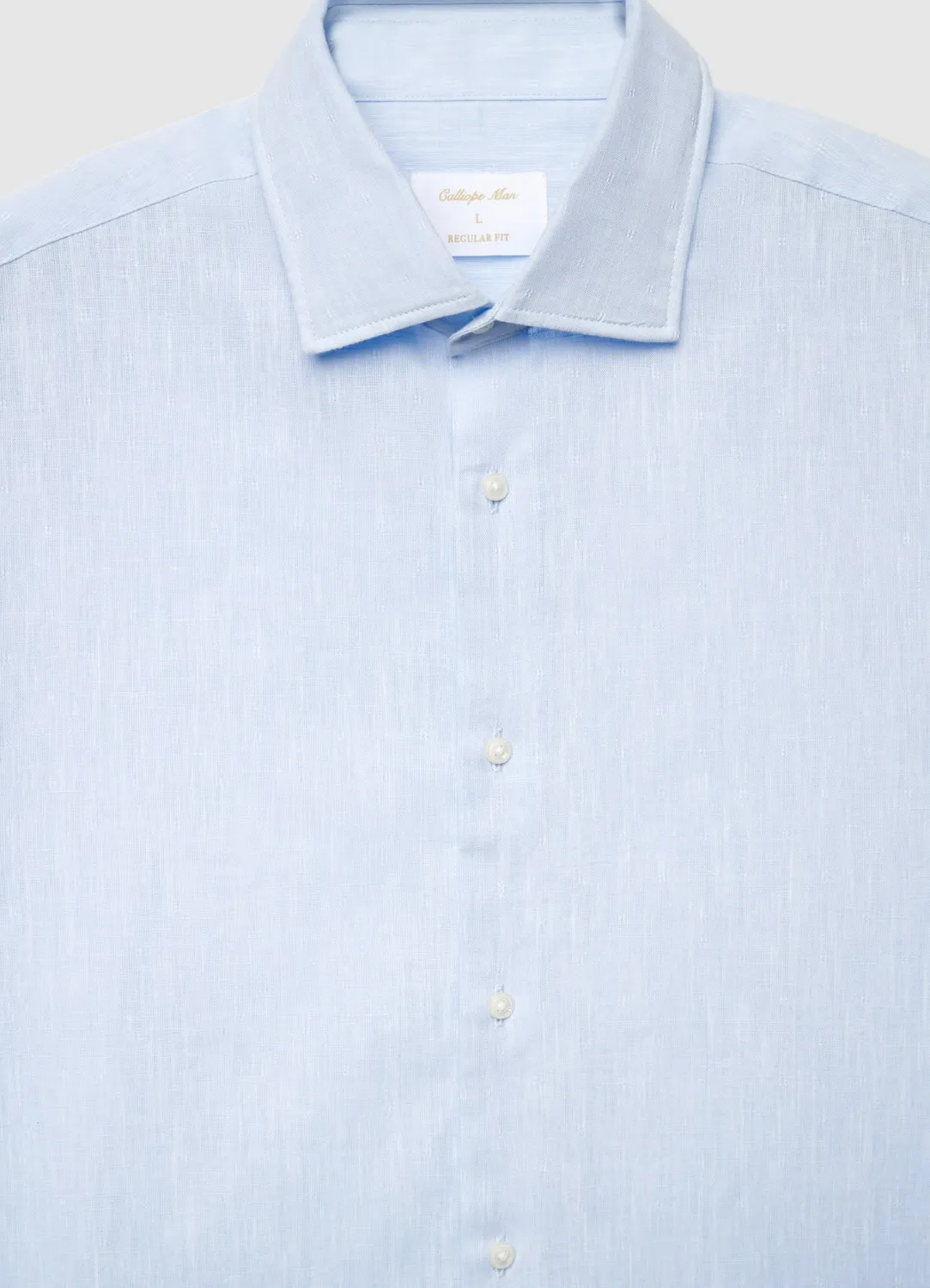 Calliope chemise classique homme tissu travaillé
